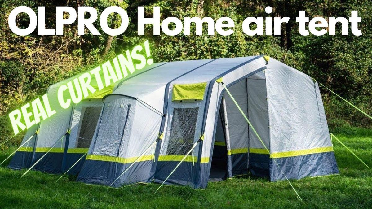 'Video thumbnail for OLPRO Home Air Tent Review'