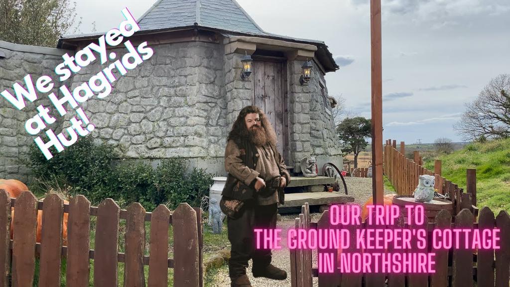 'Video thumbnail for We stayed at Hagrids Hut! Ground Keeper's Cottage, Northshire'