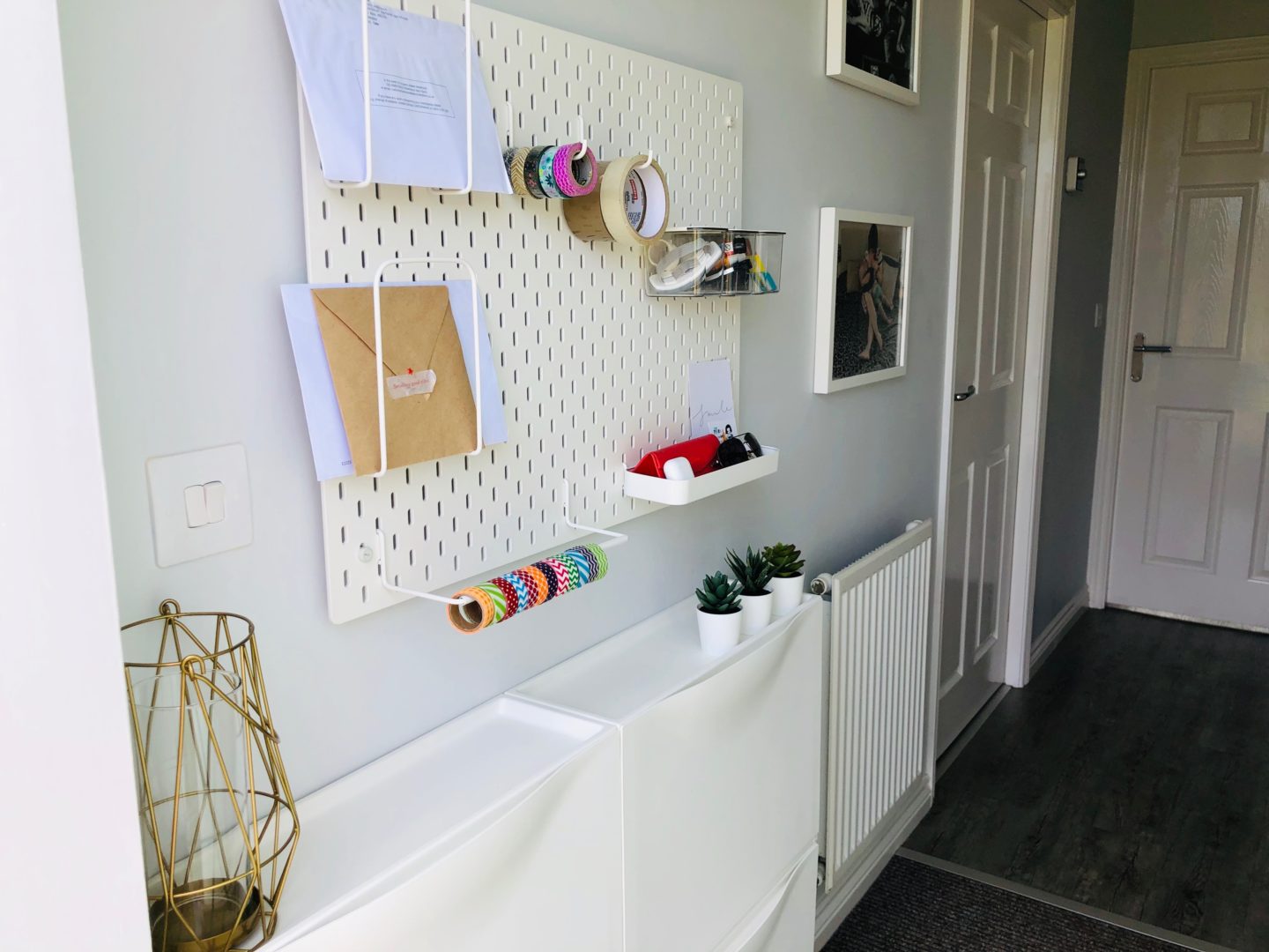 AD: Getting organised for back to school with an IKEA hallway makeover