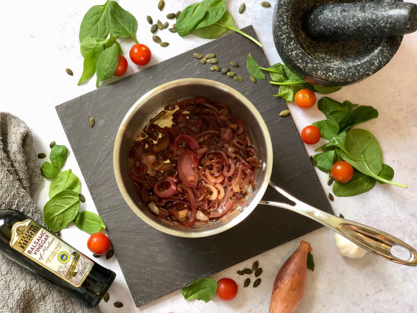 AD: Pan fried halloumi with caramelised red onion and lentils recipe plus £10 off at Hello Fresh