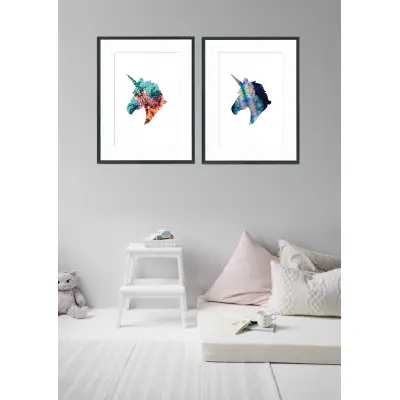 Inspiration for Christmas gifts for children - 10 things under £50 that I’m getting my 8 year old son and 5 year old daughter for Christmas this year. Unicorn print.