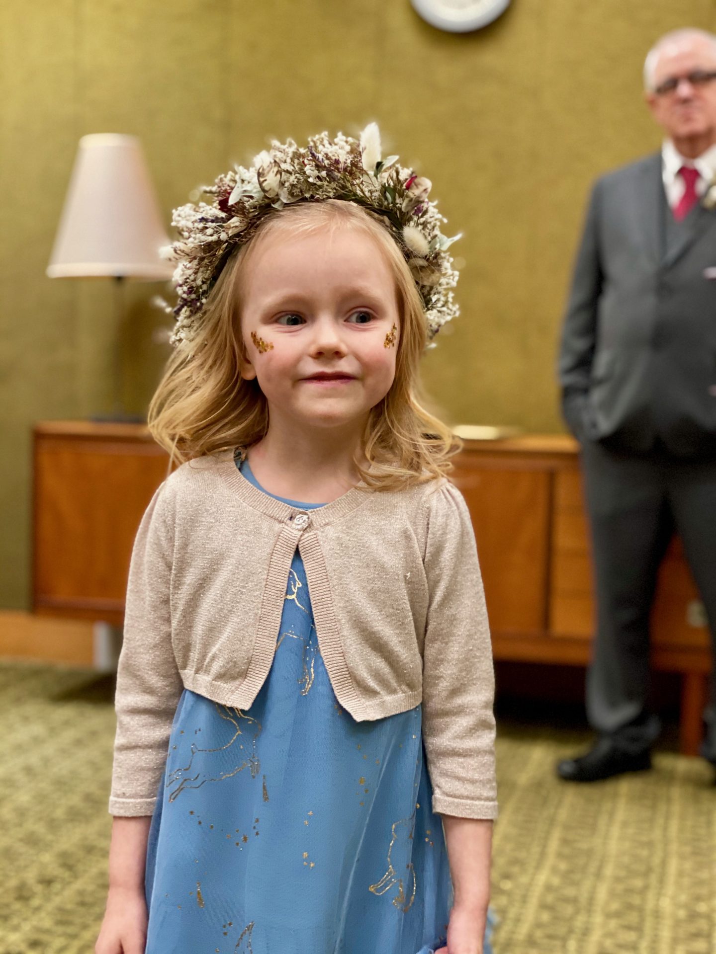 Getting married in a month at Newcastle Civic Centre and Hotel du Vin Newcastle - Lena in flower crown