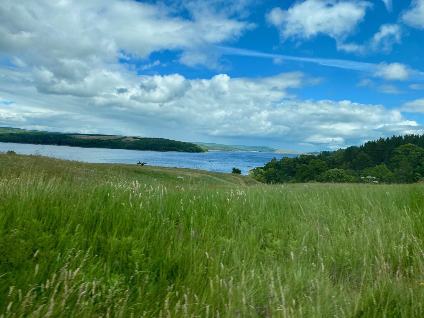 Kielder water - water reservoir 