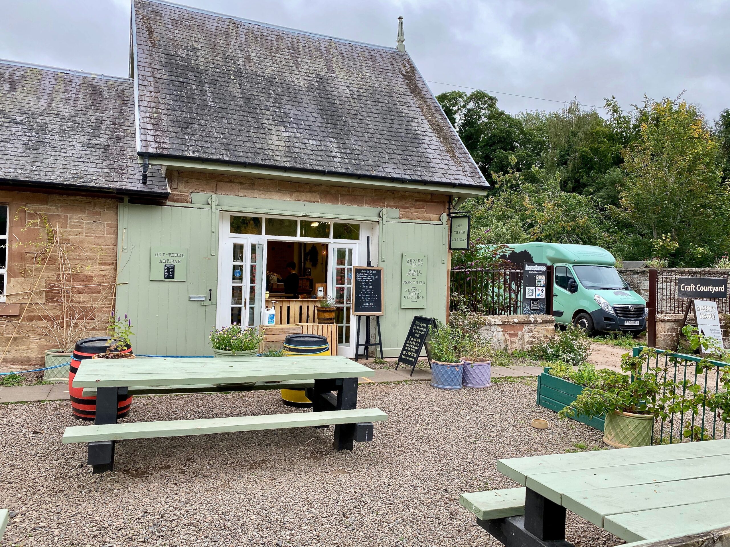 Lilliardsedge Holiday Park campsite review Jedburgh, Scottish Borders