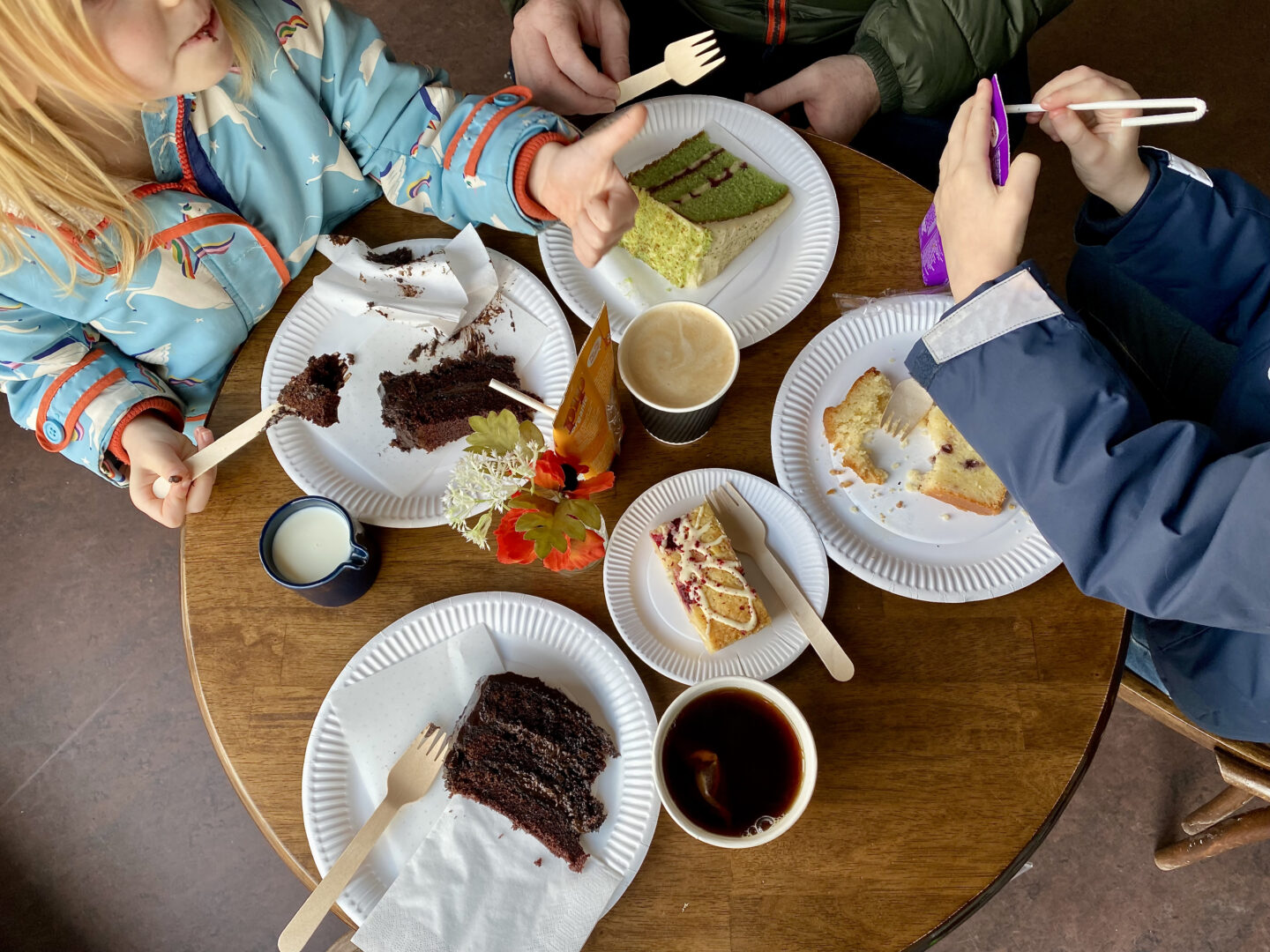 Cakes at Preston Park museum cafe