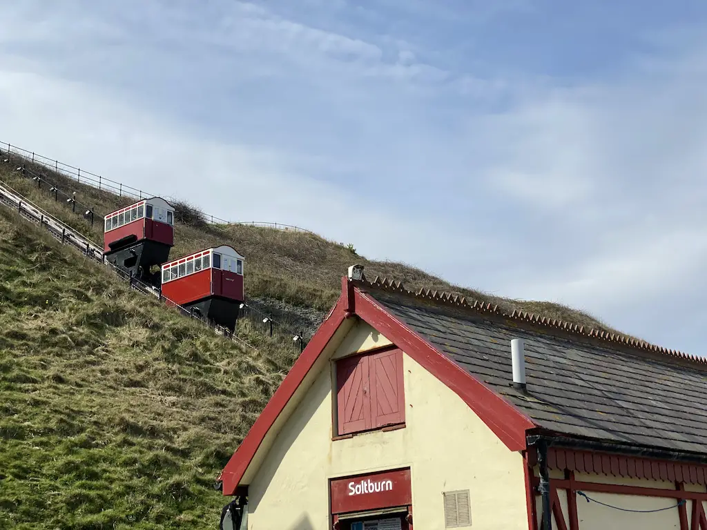 The tram at Saltburn