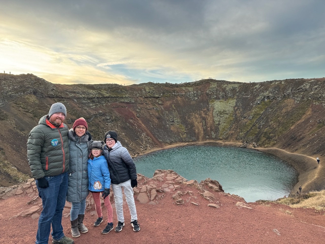 kerid crater iceland family holiday 