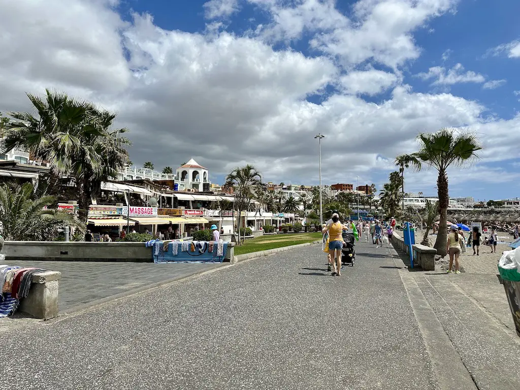 Fanabe promenade of shops and restaurants